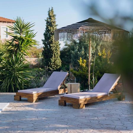 Seaside "Stone & Light Villa Ii" Close To Aegina City Khloi 外观 照片