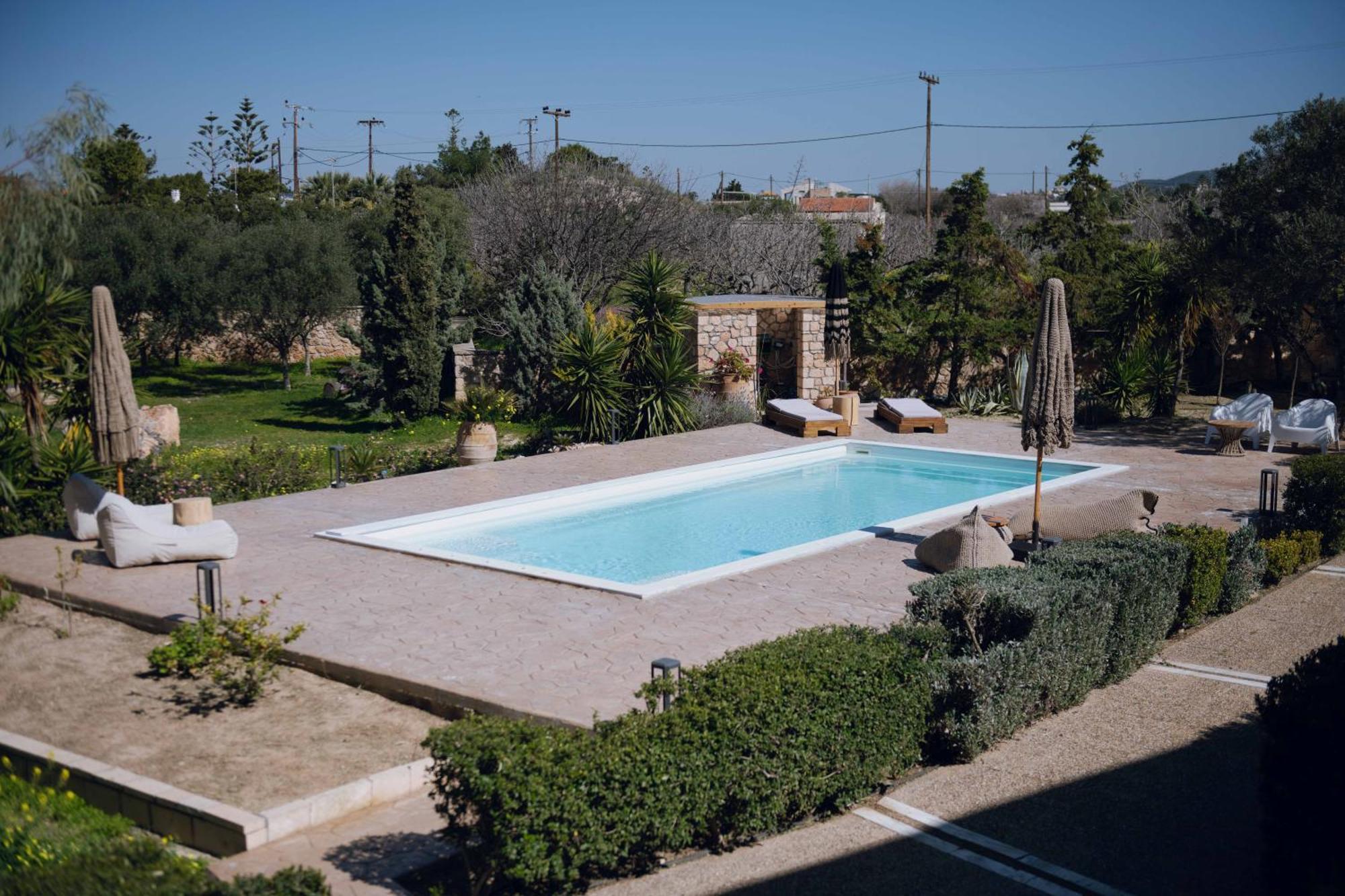 Seaside "Stone & Light Villa Ii" Close To Aegina City Khloi 外观 照片