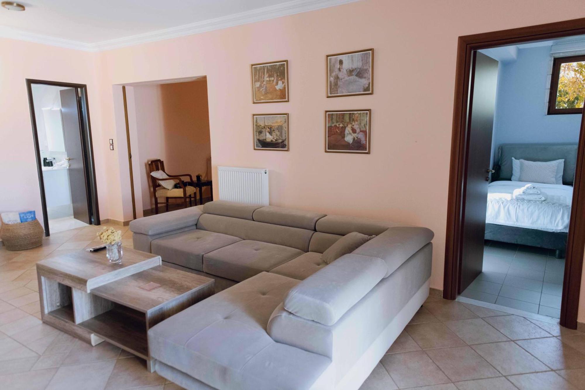 Seaside "Stone & Light Villa Ii" Close To Aegina City Khloi 外观 照片